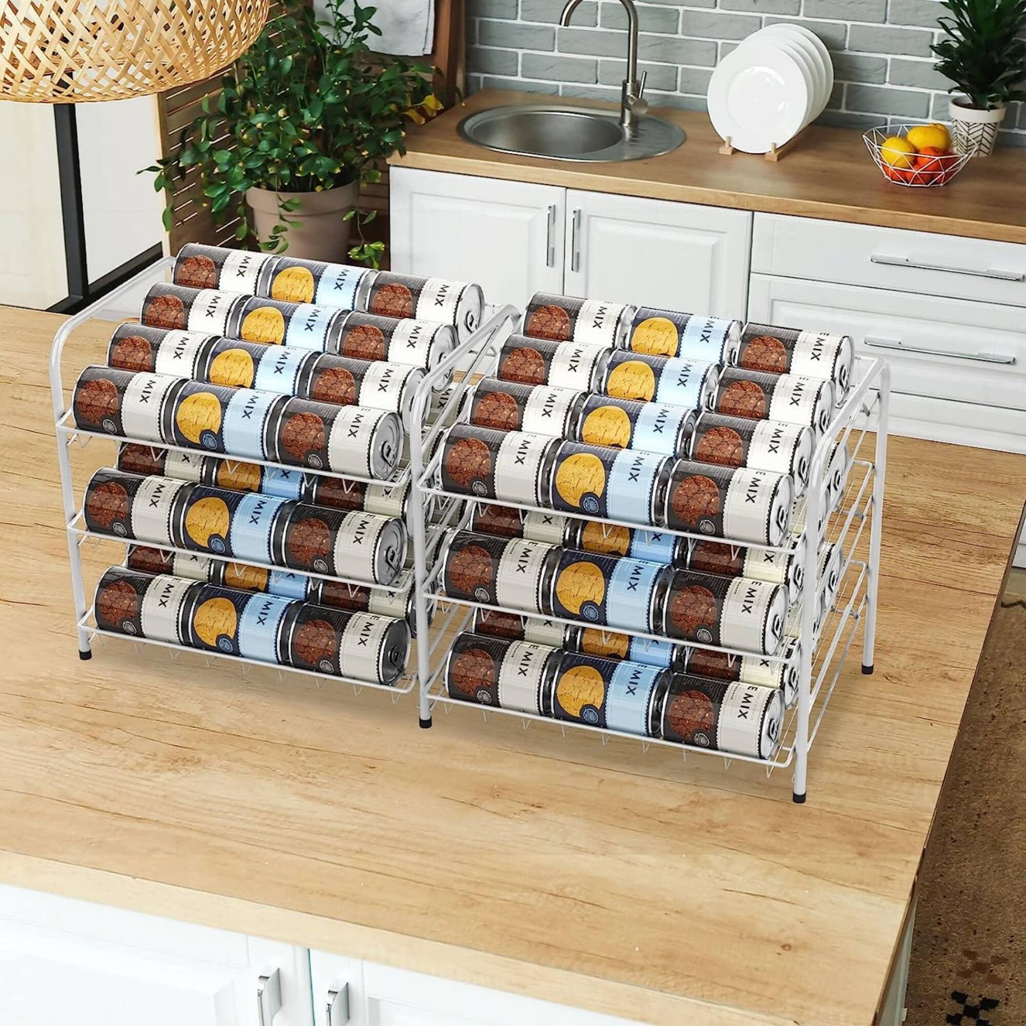 NEX™ 3-Tier Stackable Soda Can Rack Organizer